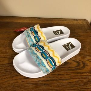 Puma Leadcat Coogi Slides Sandals Women's  8.5.